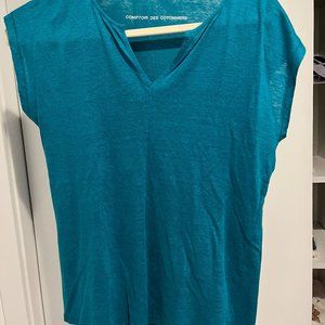 Comptoir Des Cotonniers T-shirt v neck teal